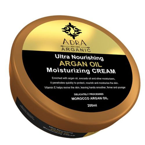 کرم مرطوب کننده آدرا مدل روغن آرگان حجم 200 میلی لیتر